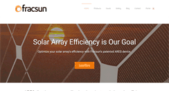 Desktop Screenshot of fracsun.com