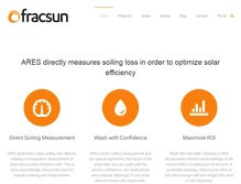 Tablet Screenshot of fracsun.com